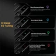 Портативный ЦАП-усилитель для наушников KZ AM2 Type-C с эквалайзером и звуком Hi-Fi (Черный) - изображение 5