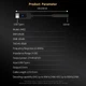 Портативный ЦАП-усилитель для наушников KZ AM2 Type-C с эквалайзером и звуком Hi-Fi (Черный) - изображение 10
