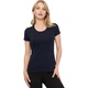 Футболка женская Kappa T-SHIRT MEZZA MANICA GIROCOLLO темно-синяя S K2501 BluNavy - изображение 1