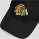 Кепка 47 Brand CHICAGO BLACKHAWKS BRANSON MESH чорно-зелена H-BRANS04CTP-BK - зображення 4