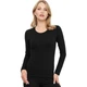 Лонгслив женский Kappa T-SHIRT MANICA LUNGA GIROCOLLO черный S K2601 Nero - изображение 1