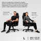 Кресло геймерское игровое Anda Seat Phantom 3 Size L до 100 кг Black & Gold (AD18Y-06-B-PV/C) - изображение 20