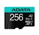 Карта пам'яті microSDXC (UHS-1 U3) A-DATA Premier Pro 256Gb Class 10 V30S A2 (R-100Mb/s W85Mb/s) (adapter SD) - изображение 3