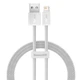Кабель Baseus Dynamic Series Fast Charging Data Cable USB to iP 2.4A 2m White - изображение 1