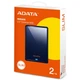 Зовнішній жорсткий диск PHD External 2.5'' ADATA USB 3.2 Gen. 1 DashDrive Classic HV620S 2TB Slim Blue - изображение 2