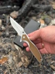Складной нож Iron Viper Black кайот 20 см - изображение 2