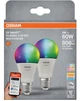 Светодиодная лампа OSRAM SMART+ WiFi A60 9W RGBW 806Lm DIM E27 2 шт (4099854495656) - изображение 5