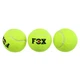Мячи для большого тенниса FOX BT-9803, 3 шт., салатовый - изображение 3