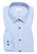 Мужская классическая голубая рубашка SLIM FIT размер 39 - изображение 4