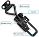 Регульована клямка-засувка XINLIVE Toggle Clamp, 2 шт, нержавіюча сталь, чорна, до 100 кг, для валіз, ящиків, шаф - зображення 3