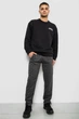 Спортивные штаны мужские однотонные, цвет серый, XL-XXL, 244R41740 - изображение 2