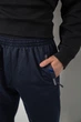 Спортивные штаны мужские однотонные, цвет синий, 4XL, 244R41668 - изображение 5