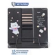 Підставка для книг металева "Bear" 20,8*18,8см, 555-328-B, чорна. - зображення 1