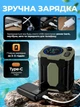 Душ портативний акумуляторний 10000 mAh Похідний туристичний душ переносний з насосом на акумуляторі для туризму та військових - зображення 4