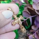 Крестик Xuping Jewelry длина 3.8см ширина 2см медицинское золото позолота 18К на цепочку до 5мм к340 - изображение 2