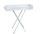 Переносной мангал барбекю гриль BARBECUE TRAY 770SS MD-008 70х30х70 см с решеткой, портативный металлический мангал - изображение 3