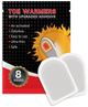 Хімічна грілка для ніг, до 8 годин, 2 шт., Toe Warmer / Грелка для пальців ніг - зображення 2