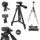 Штатив металлический универсальный для телефона и фотоаппарата Tripod 3120 портативный трипод 0,35-1.02м - изображение 3