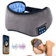 Маска для сна с наушниками Bluetooth MUSIC GOGGLES AND183 / Повязка на глаза с гарнитурой - изображение 1