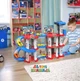 Игрушечный трек парковки Childrens Rail Car MH2004 Щенячий патруль 75 деталей 3 машинки - изображение 1