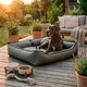 Уличная лежанка для самых больших собак BOSYAK Outdoor Waterproof 145х115 Серая (для гигантских пород) - изображение 2