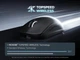 Геймерська акумуляторна бездротова (Bluetooth + 2,4G) миша MCHOSE A5 V3 Ultralight, PAW3395, 8K, 260000DPI, White/Біла (MC-A5V3-2) - зображення 5