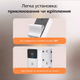 Беспроводной Wi-Fi видеозвонок с камерой Tuya Smart Life, ночное видение, датчик движения, двусторонняя связь, HD - изображение 5