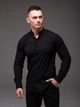 Рубашка Walter мужская классическая casual стойка S черная (2494) - изображение 3