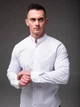 Рубашка Walter мужская классическая casual стойка XXL белая (2494) - изображение 5