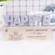 Набор свечей Pelican для торта "Happy Birthday" серебро 3428 - изображение 2