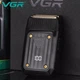 Електробритва VGR V-363, акумуляторний шейвер для обличчя, 80 хв автономної роботи, швидка зарядка 1.5 години, USB живлення, леза з нержавіючої сталі, компактна дорожня бритва - изображение 4