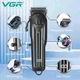 Професійна машинка для стрижки VGR V-282 бездротова з LED дисплеєм, аккумулятор 2000 мАг, 200 хв роботи, роторний мотор 6900 об/хв, 6 насадок, регулювання довжини 0.8–13 мм, тример для волосся та бороді - зображення 7