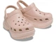 Жіночі крокси на платформі Crocs Classic Bae Clog Пудрові 206302-100 W8/38-39/24.6см - зображення 3