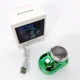 Электробритва Mini Shaver дорожная роторная беспроводная для влажного и сухого бритья зеленый - изображение 7