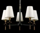 Люстра классическая с абажурами Splendid-ray LK909/5 IXCOPPER+BKизнанка - изображение 3