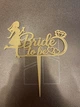 Топер для торта нареченої на дівич-вечір з написом bride to be. Aivory - изображение 3