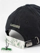 Кепка Lacoste черного цвета CAP-LAC-002-BLK - изображение 3