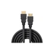 Кабель мультимедийный HDMI M to HDMI M 2.0m V1.4 black Defender (87336) - изображение 1
