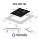 Варочная поверхность Minola MHS 4274 TBL, черная электрическая стеклокерамическая компактная рабочая поверхность на 3 конфорки Hi- - изображение 10