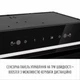 Кухонная вытяжка с управлением жестами Perfelli Design FILINI 5 NERO SILENZIO, черная полновстроенная мощная вытяжка на кухню - изображение 4