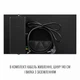Кухонная вытяжка с управлением жестами Perfelli Design FILINI 5 NERO SILENZIO, черная полновстроенная мощная вытяжка на кухню - изображение 8