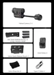 Портативная экшн-камера RunCam Helmet Camera 2 на шлем с ночной съемкой водонепроницаемая Черный - изображение 10