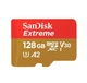 Карта памяти SanDisk Extreme microSDXC 128GB UHS-I U3 V30 A2 190/90 MB/s (SDSQXAA-128G-GN6AA) - изображение 2