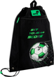 Сумка для взуття Kite Football 46х33 см Чорна (K26-601M-39) - зображення 1