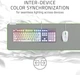 Ігрова поверхня Razer Goliathus Extended Chroma, RGB, XXL (920х294х3мм), mercury grey - зображення 3