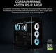 Корпус Corsair FRAME 4500X RS-R ARGB Black (CC-9011314-WW) - зображення 2