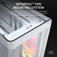 Корпус Corsair FRAME 4500X LX-R RGB iCUE Link White (CC-9011317-WW) - зображення 6