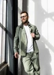 Костюм рубашка и брюки MonsterBrand XXL (54) хаки - изображение 3
