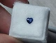 Сапфир сердце 0,38 Cts. 4.7 х 4.8 х 2.1 мм (93833) - изображение 3