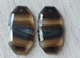 Натуральный агат пара 27 Ct 27 x 14 мм (09321) - изображение 2